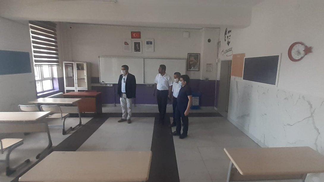 İlçe Milli Eğitim Müdürümüz İsmail GÜVEN, Zafertepe Çalköy İlk/Ortaokulu'nu Ziyaret Etti