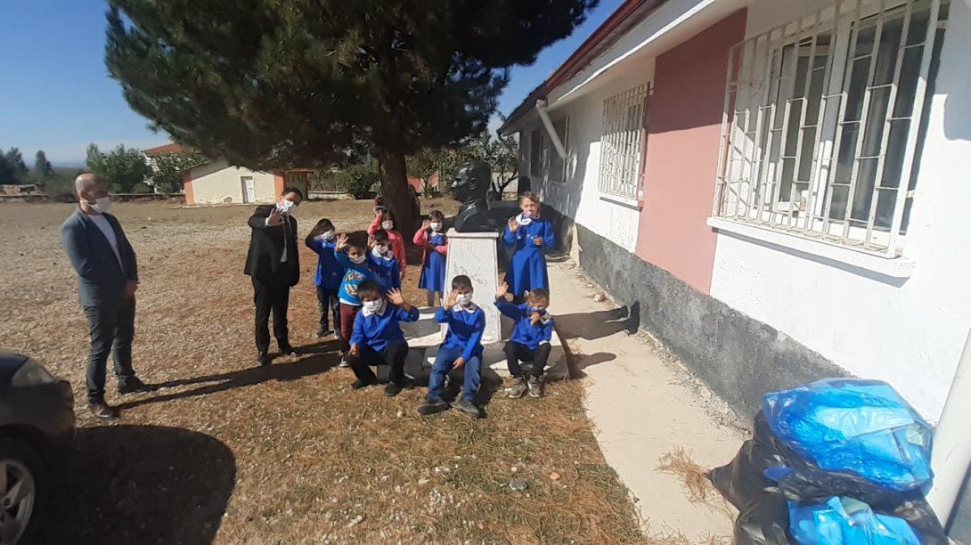 Milli Eğitim Müdürümüz İsmail GÜVEN, Zafer İlkokulu ve Erenköy İlkokulu'nu Ziyaret Etti