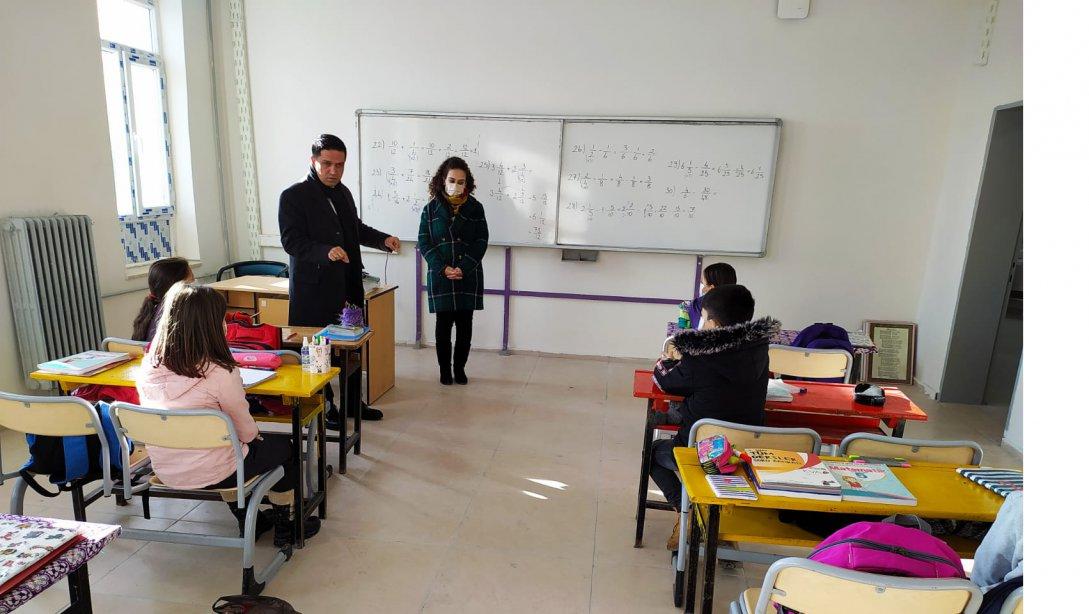 İlçe Milli Eğitim Müdürümüz İsmail Güven Zafertepeçalköy Ziyareti