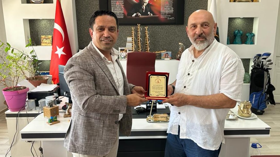 İlçemiz Milli Eğitim Müdürü İsmail GÜVEN'in Prof.Dr.Necmettin Erbakan Mesleki ve Teknik Anadolu Lisesi'ni Ziyareti