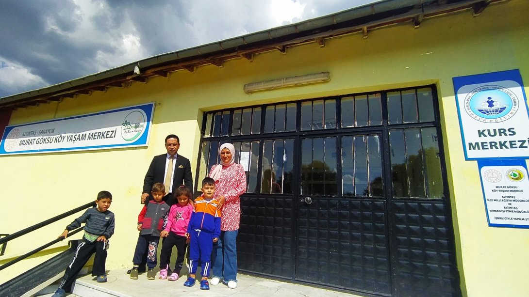 Murat Göksu Köy Yaşam Merkezi ve Anaokulu öğrencileri ziyaret edildi. 
